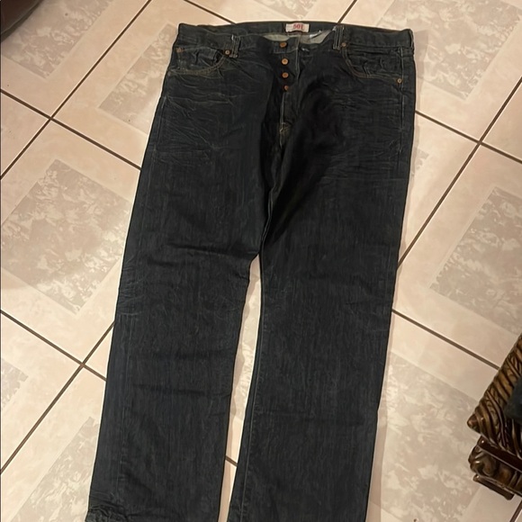 Levi's 501 Straight Jeans Size W42 L32 - Picture 1 of 5